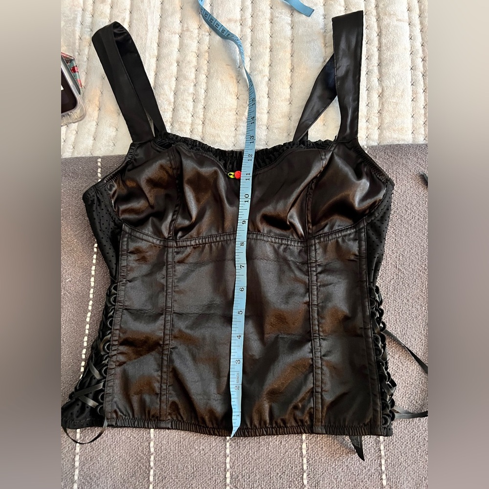 Urban Outfitters Black Corset style top
